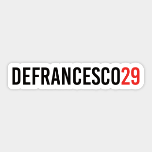 Devlin DeFrancesco 29 Sticker